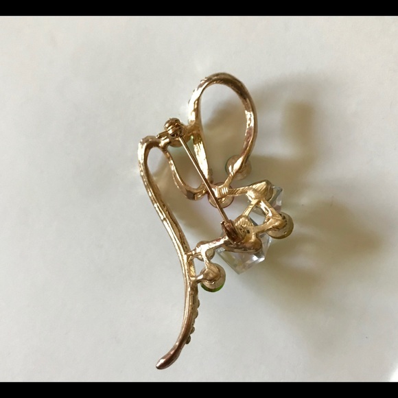 Vintage RARE One of a Kind Jeweled Pin - Picture 2 of 6